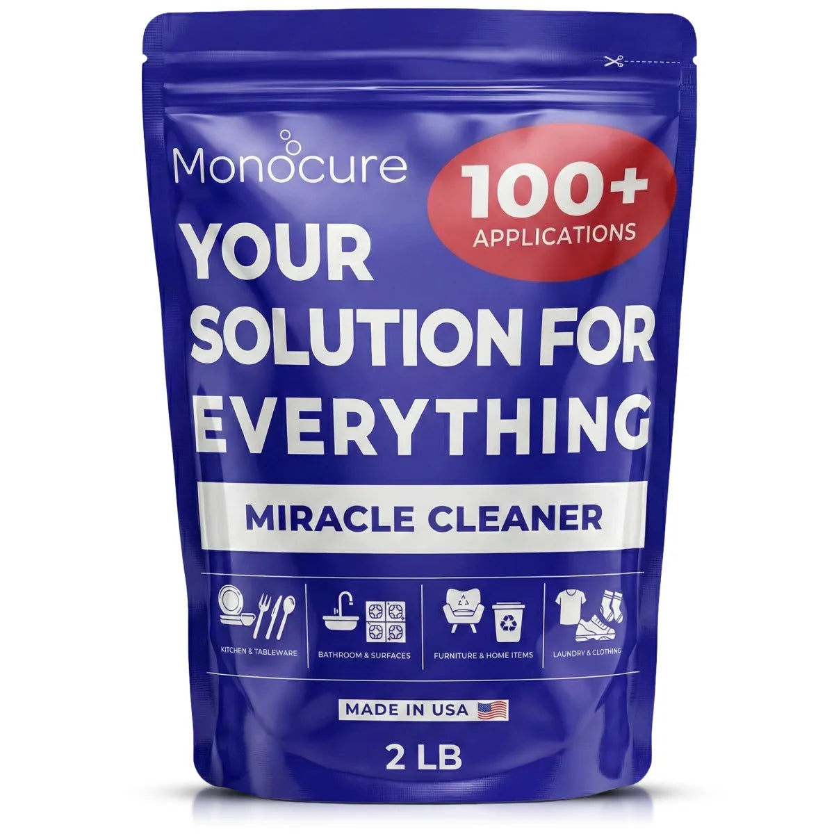 Monocure — Multi-Surface Oxygen Cleaner Powder